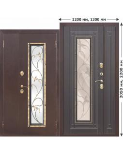 Плющ 1200х2050, 1300х2050 Венге